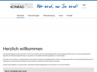 konrad-versicherungen.de Webseite Vorschau