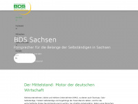 bds-sachsen.com Webseite Vorschau