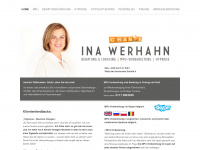 ina-werhahn.de Webseite Vorschau