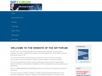 sipforum.org Webseite Vorschau