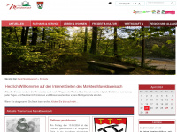 maroldsweisach.de Webseite Vorschau
