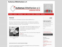 autismus-mfr.de Webseite Vorschau