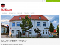 hurlach.de Webseite Vorschau