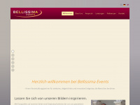 bellissima-events.de Webseite Vorschau