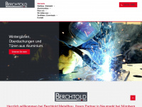 berchtold-metallbau.de Webseite Vorschau