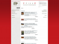 epikur-journal.at Webseite Vorschau
