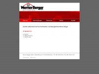 berger-dach.de Webseite Vorschau