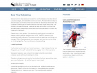 bearmountaineering.ca Webseite Vorschau