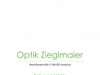 optik-zieglmaier.de Webseite Vorschau