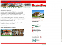 bernhard-haus.de Webseite Vorschau