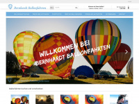 bernhardt-ballonfahrten.de Webseite Vorschau