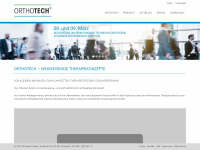 orthotech-gmbh.de Webseite Vorschau