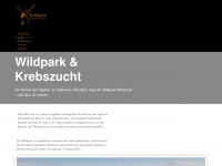 wildpark-mindelzell.de Webseite Vorschau
