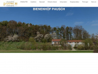 bienenhof-pausch.de Webseite Vorschau