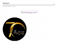 bestattung-loch.de Webseite Vorschau