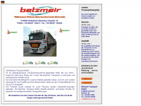 betzmeir.com Webseite Vorschau
