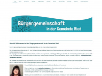 bg-ried.de Webseite Vorschau