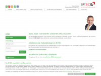 bvbc-xpert.de Webseite Vorschau