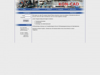 kon-cad.de Webseite Vorschau