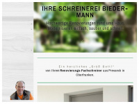 biedermann.tv Webseite Vorschau