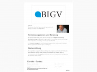 bigv.de Webseite Vorschau