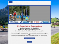 rosenheimer-radmarathon.de Webseite Vorschau