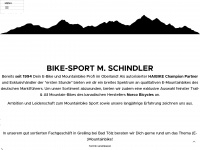 bikesport-schindler.de Webseite Vorschau