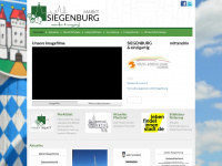 siegenburg.de Webseite Vorschau