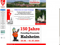 halsheim.de Webseite Vorschau