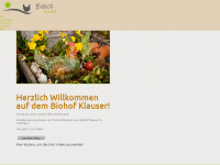 biohof-klauser.de Webseite Vorschau