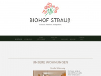biohof-strauss.de Webseite Vorschau