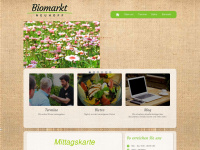 biomarkt-neuhoff.de Webseite Vorschau