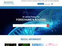 biozol.de Webseite Vorschau