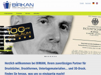 birkan.de Webseite Vorschau
