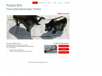 birk-finanz.de Webseite Vorschau