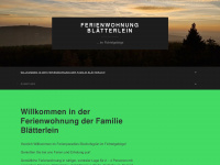 blaetterlein.de Webseite Vorschau