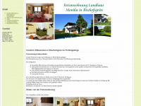 landhaus-monika.bischofsgruen.de Webseite Vorschau