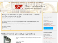 blaeserstudio-landsberg.de Webseite Vorschau