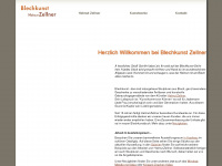 blechkunst.de Webseite Vorschau