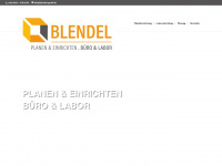 blendel-gmbh.de Webseite Vorschau