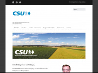 csu-unterglauheim.de Webseite Vorschau
