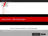 blitzschutz-kirchner.de Webseite Vorschau