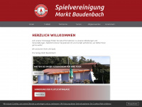 spvgg-baudenbach.de Webseite Vorschau
