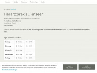 tierarztpraxis-illenseer.de Webseite Vorschau