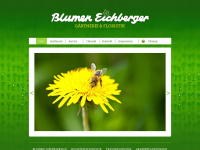 blumen-eichberger.de Webseite Vorschau