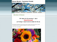 blumen-meckert.de Webseite Vorschau