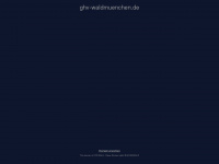 ghv-waldmuenchen.de Webseite Vorschau
