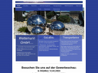 wettemann-beton.de Webseite Vorschau