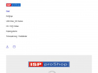 isp-proshop.de Webseite Vorschau