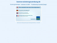 boerse-existenzgruendung.de Webseite Vorschau